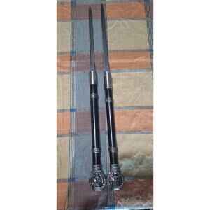 Cobra Queen Double Sword- cosplay- roleplay- not sharp- 30" total- 26" each